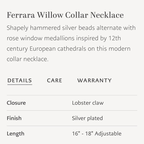New Ferrara Willow Brighton Necklace - Picture 4 of 5